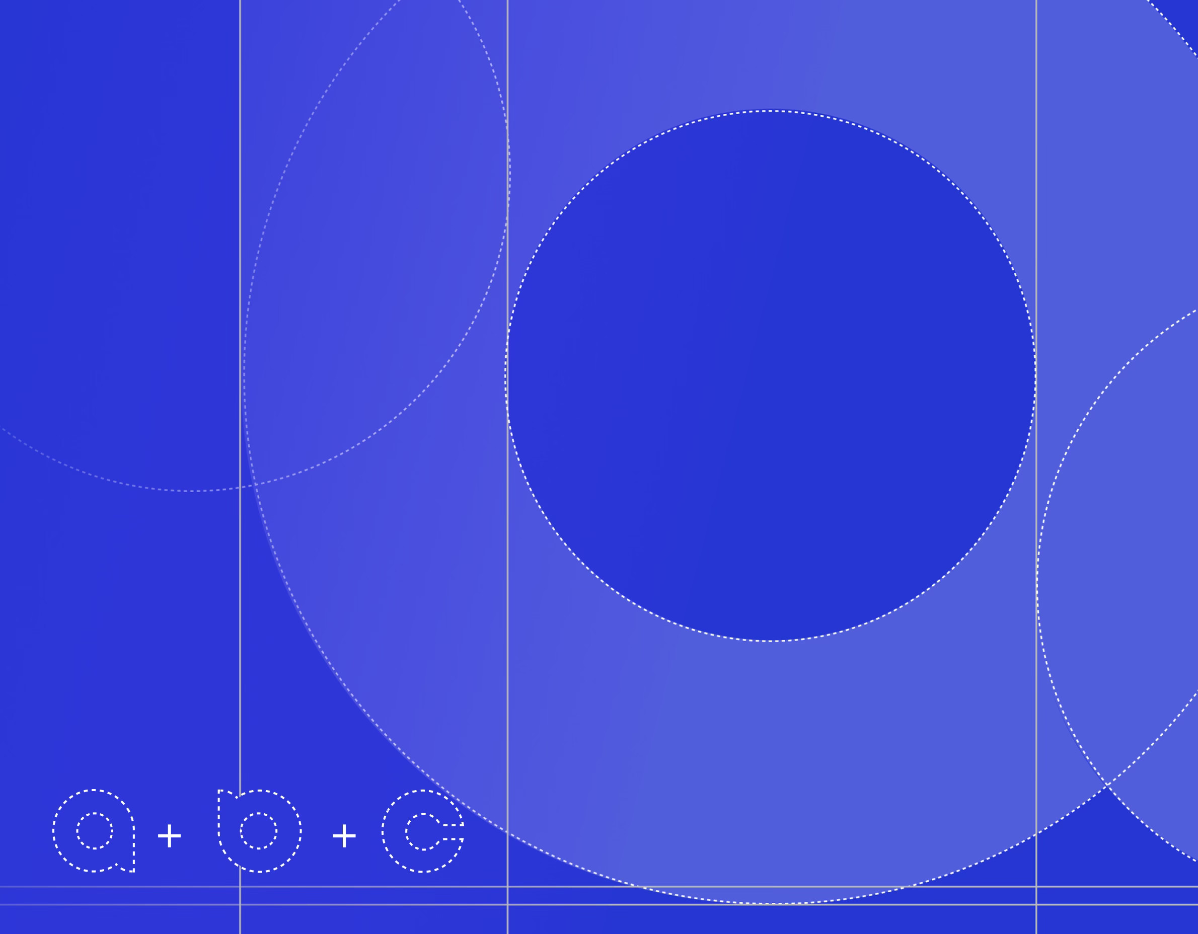 Graphic depicting a hexagonal cropped photo of an interior room design with grid lines along its borders.
